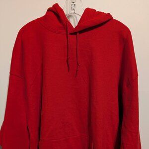 Gildan Heavy Blend 2XL Red Hoodie Sweatshirt